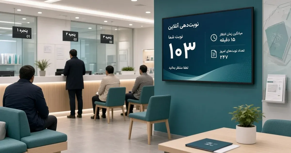 نوبتدهی پلیس+۱۰ و گذرنامه؛ کنترل صف با چک مدارک پیش از باجه