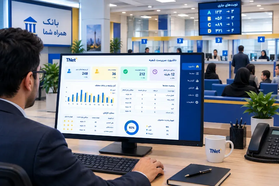 سامانه نوبتدهی بانک برای ستاد شعب؛ چرا سرپرستی باید صف را یکپارچه ببیند؟