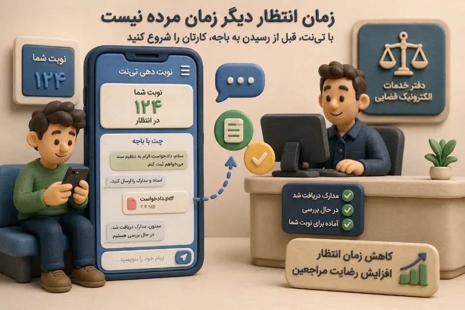 چتباکس پیش از باجه — نوآوری تینت که زمان خدمت را نصف میکند